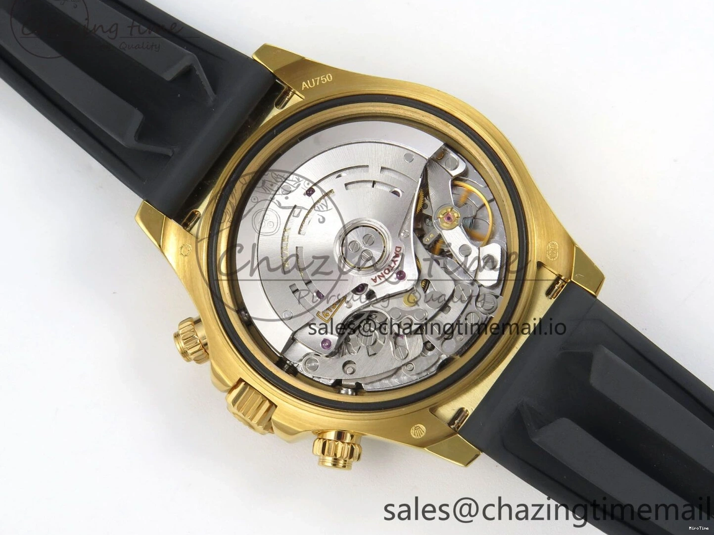 MiroTime 0502 Daytona 116508 YG 3CF 1:1 Best Edition Black Bezel Meteorite Dial on Oysterflex Strap SH4130 V2(Mod Version) Effortless 119
